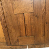 Art deco sideboard with checkered doors and top