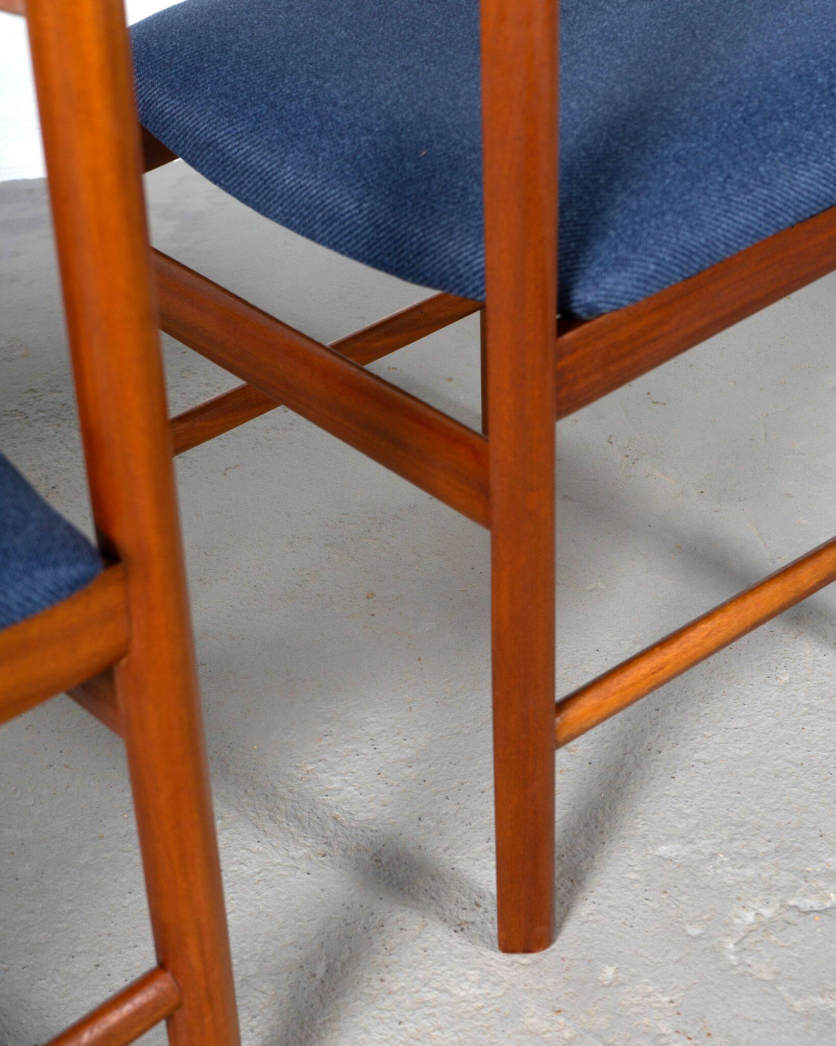 White and Newton teak chairs