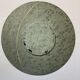 Persian art large heel plate signed half XXth