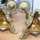 Pair of church candlesticks 57 cm high