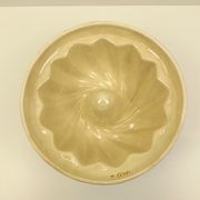 Decorative blue mold in ceramic deco flowers G.W. – Diameter 25 cm