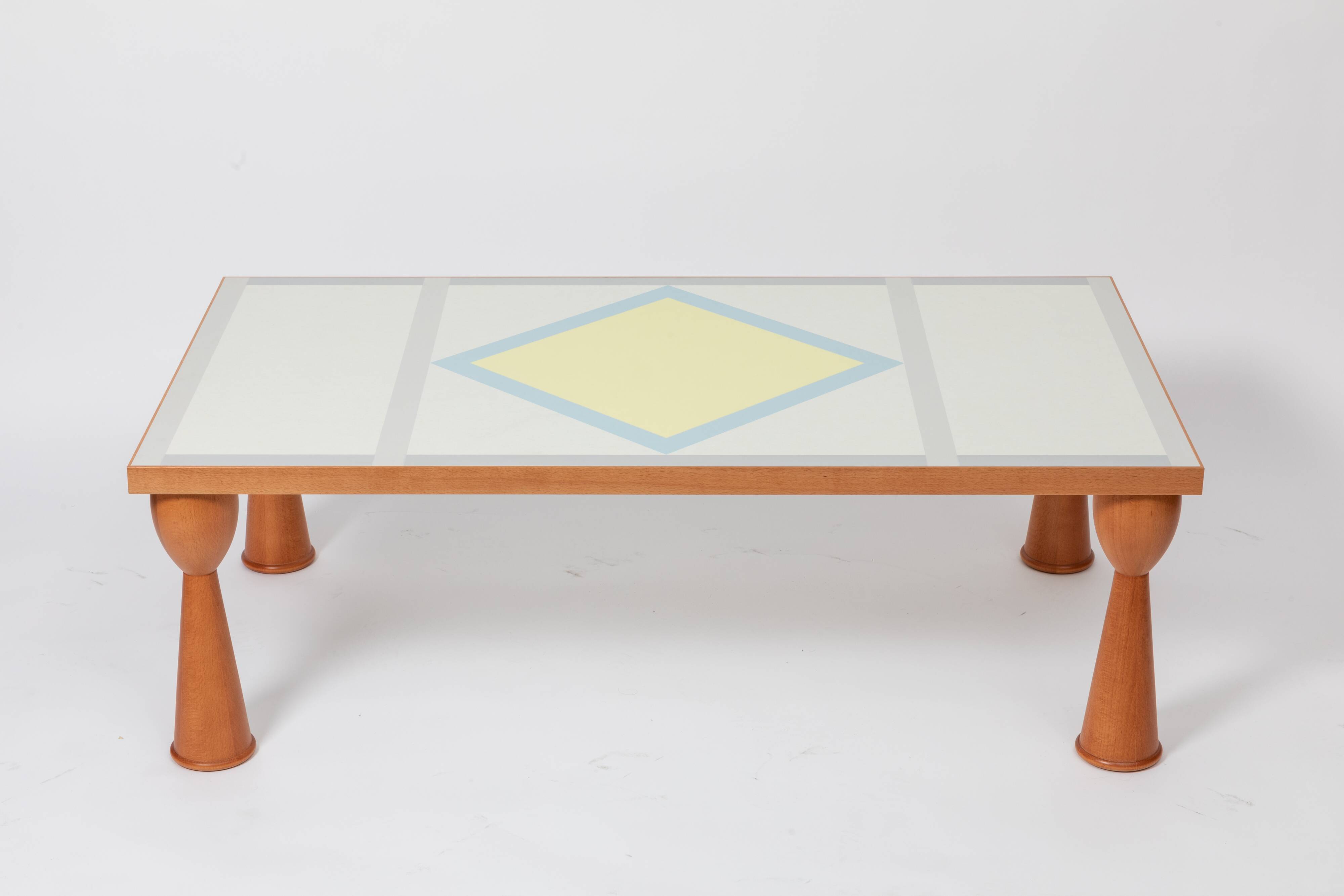 Alicudi coffee table by Ettore Sottsass for Zanotta, italy 1990's
