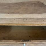 Walnut chest of drawers