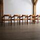 5 chaises Carimate par Vico Magistretti, Italie 1960