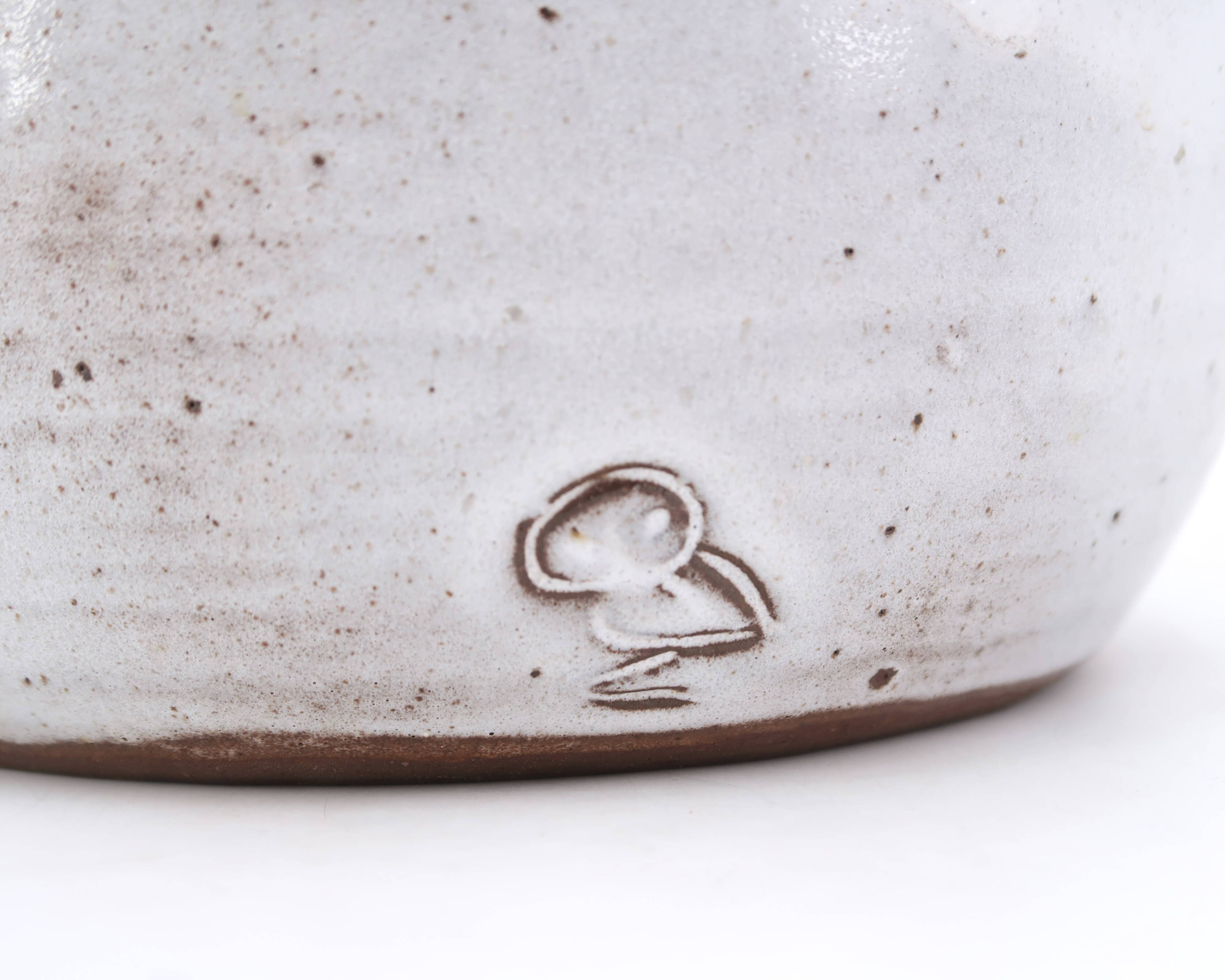 Stoneware tureen by Jeanne and Norbert Pierlot, ceramics from the 70s