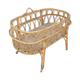 Cradle in rattan 1960