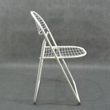 Metal Folding Chair by Niels Gammelgaard for Ikea