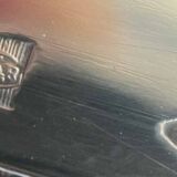 Art Deco plate Durousseau & Raynaud Silver-plated Rooster hallmark 15g