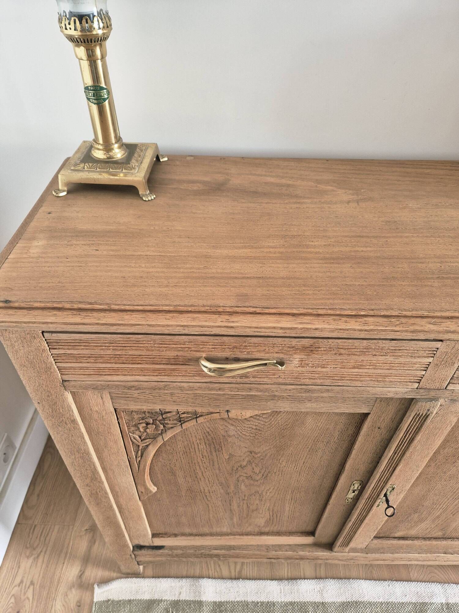 Art Deco oak sideboard