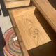 Chic rustic wooden buffet