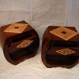 Tables de chevet art deco, XXe siècle