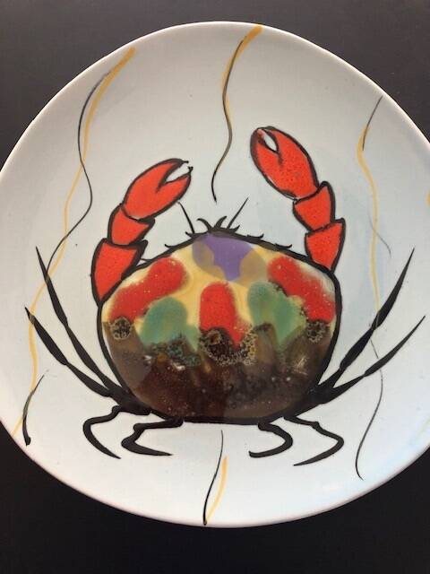 Triangular plate (crab) mbfa pornic