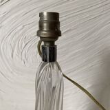 Crystal lamp in Daum style, 1960s.