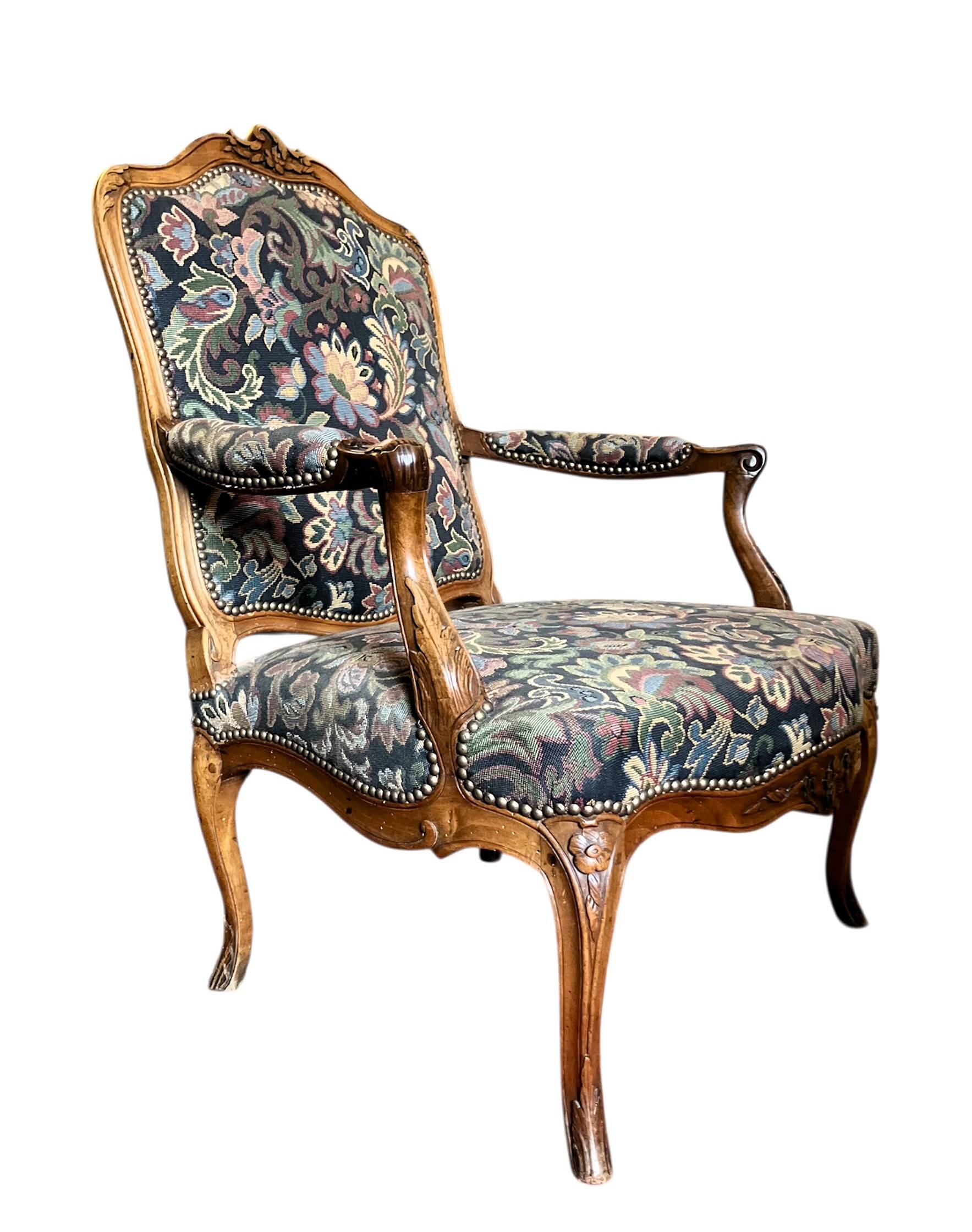 Queen's armchair from the Louis XV period