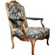 Queen's armchair from the Louis XV period