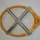 Vintage wooden tennis rack