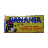 Advertising glass plate