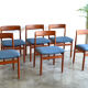Series of six teak chairs by Younger
