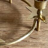 Vintage brass candle holder