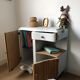 Antique Art Deco bedside table from the 1930s.
