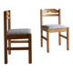 6 Minimalist Pine Dining Chairs | Sweden | 1960s