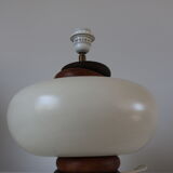 Kostka ceramic and wood lamp foot 400mm