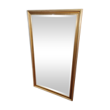 Gilded mirror with beveled mirror