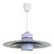 Scandinavian suspension lamp Horn 755 from the 1960s space age in mauve.