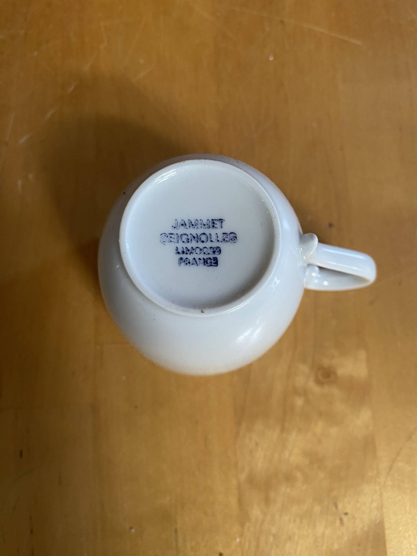 Service tea café antique porcelain limoges jammet seignolles model mo