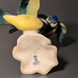 Porcelain figurine of tits by Gerhard Bochmann for AK Kaiser