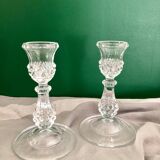 Round base candle holders