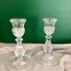 Round base candle holders