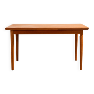 Table à manger extensible en teck par KS Møbler, restaurée