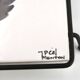 Square ceramic trivet with a bird by Jean Pierre Caffarelli.