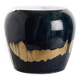 Round blue stool
