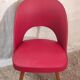 Red Bauhaus cocktail chair by Thonet - 1950s/60s
