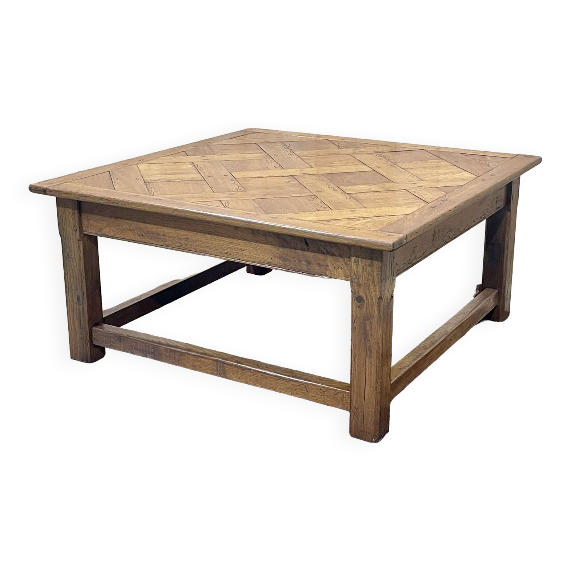 Table basse en chêne des années 1950