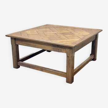 Oak coffee table from the 1950s