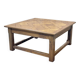 Table basse en chêne des années 1950