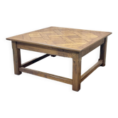 Table basse en chêne des années 1950