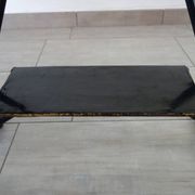 Table d'appoint en métal et céramique, années 50-60