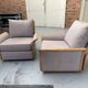 Pair of Scandinavian armchairs