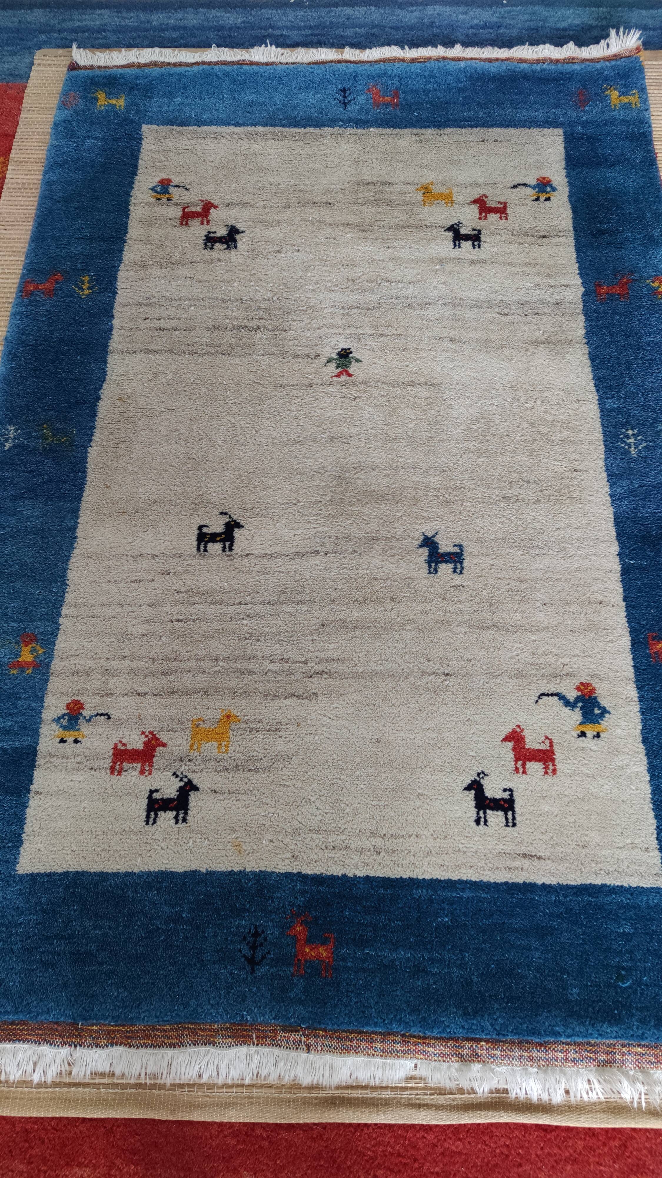 Indo-gabbeh carpet 190 x120 cm
