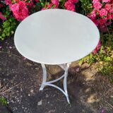 Iron garden coffee table / pedestal table