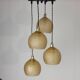 ANTIQUE CASCADE 4-BULB VINTAGE CHANDELIER