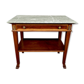 Table d'appoint style empire en acajou, 19ème siècle