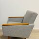 Vintage Grey Armchair from Czekoslovakia 1970’s
