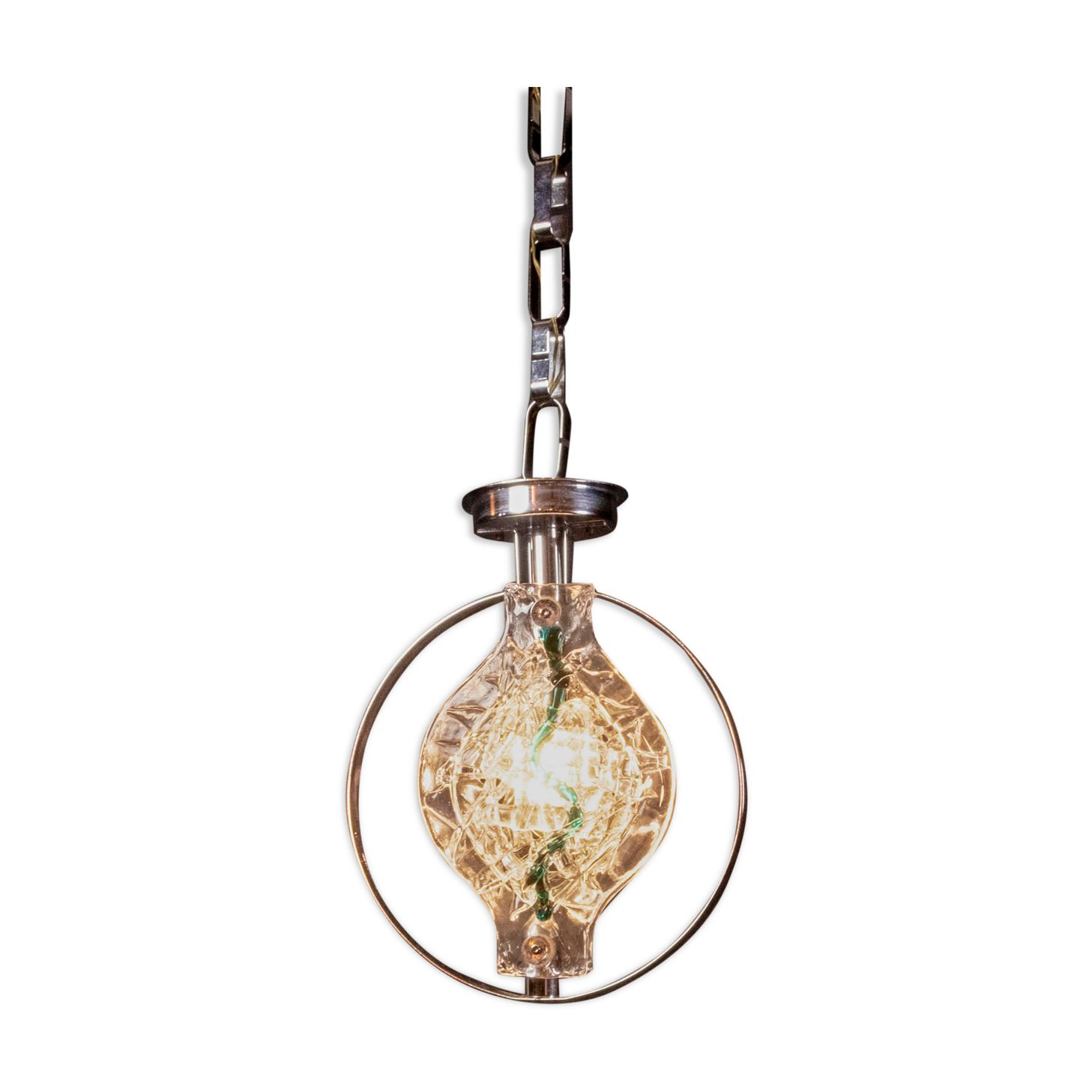 Ceiling Lamp in Murano Glass by Toni Zuccheri