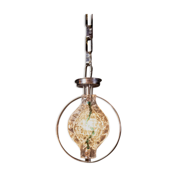 Suspension en verre de Murano par Toni Zuccheri