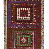 Tapis vintage fait main – Beauté et charme naturels 158 x 390 cm